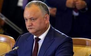Додон заявил, что «Газпром» сделал дружественный жест по отношению к Молдавии, не отключив газ