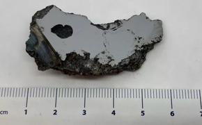 Внутри 17-тонного метеорита найдены два неизвестных ранее минерала