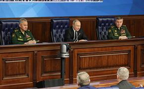 В ходе коллегии было заявлено о постановке на вооружение ВС РФ МБР «Сармат»    