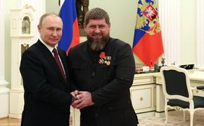 Глава Чечни Кадыров сообщил, что президент Путин вручил ему орден Александра Невского