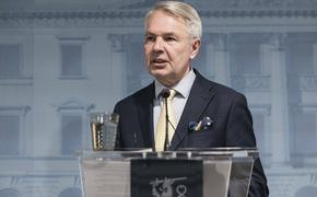 Глава МИД Хаависто: Финляндия не спешит вступить в НАТО раньше Швеции