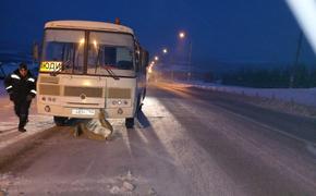 В Челябинской области у пассажирского автобуса на трассе отказали тормоза