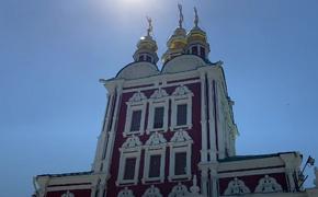 Храм колокольни Воскресенского Новодевичьего монастыря освящён в воскресенье