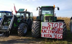 Польские крестьяне митингуют против дешевой украинской сельхозпродукции, допущенной в ЕС без пошлин и ограничений