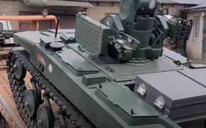 Роботы «истребители танков» прибыли в зону СВО