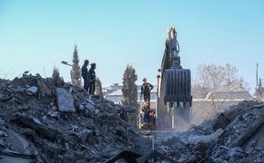 Пострадавший от землетрясений турецкий город Нурдагы полностью снесут