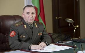 Глава Минобороны Белоруссии Хренин заявил, что армия страны готова дать отпор всем нарушившим границы республики