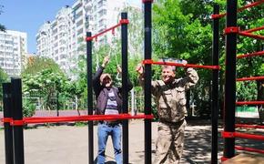 В Молодёжном микрорайоне Краснодара установили новый спорткомплекс