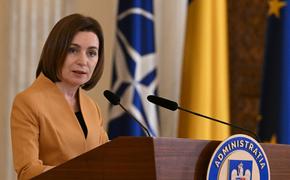 Санду заявила, что саммитов СНГ на территории Молдавии больше не будет