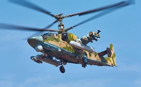 Вертолёты Ка-52 «Аллигаторы» в зоне СВО несут до 2 тонн ракет