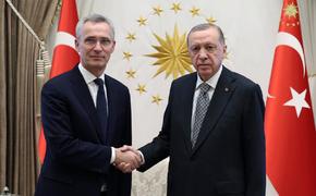 Star: президент Турции Эрдоган сегодня проведет переговоры с генсеком НАТО Столтенбергом в Стамбуле