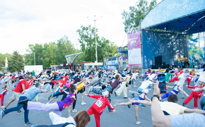 В Хабаровске состоялся праздник спорта «Фитнес-движ» 
