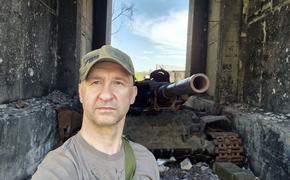 Военный корреспондент Эдуард Самылин: Умею хорошо стрелять и  Родину люблю