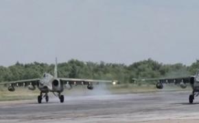 Экипажи Су-25СМ ЦВО нанесли ракетный удар по огневым средствам ВСУ на Краснолиманском направлении