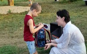 Депутат Очкаласова приняла участие в акции «Собери ребёнка в школу»
