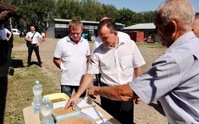 Губернатор Кубани посетил один из ключевых аграрных муниципалитетов региона