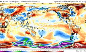 Новые рекорды жары фиксируют по всей планете
