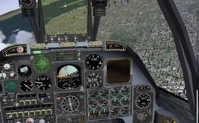 Украинские лётчики учатся пилотировать F-16 на компьютерной игровой программе