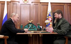 Песков: вся информация по встрече Путина и Кадырова была предоставлена