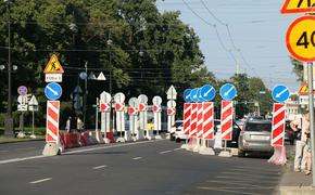 В Петербурге с 5 октября начнут действовать новые дорожные ограничения