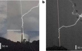 Ученые впервые использовали лазерный луч, чтобы отклонить разряд молнии