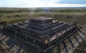 Пирамида скифо-сакского периода возрастом 3400 лет, найдена в Казахстане