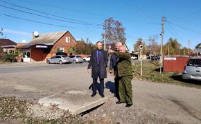 Житель Кущевского района попросил депутата ЗСК помочь в установке ливневки