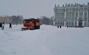 С улиц Петербурга вывезли 30 тысяч кубометров снега