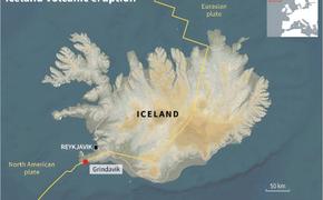 Извержение в Исландии подтвердило, что линия разлома вновь проснулась