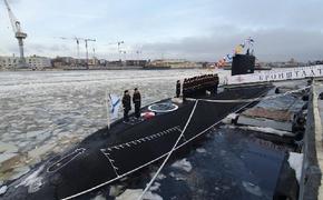 Новейшая подводная лодка «Кронштадт» вошла в ВМФ России