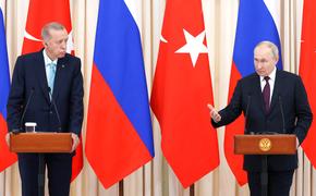 Песков:  Путин на встрече с Эрдоганом  обсудит тему Украины