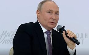 Путин заявил, что «ничего бы не стал делать в Крыму», если б не настрой общества