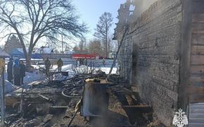 В Хабаровском крае при пожаре погибла пенсионерка