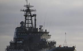 Пресс-служба Северного флота: корабль ВМФ РФ вышел в Баренцево море