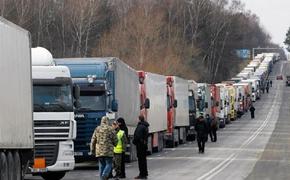 Фермеры Польши в знак протеста высыпали на границе зерно из украинских фур