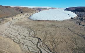 Ледяной щит Гренландии тает и заменяется болотами и растительностью 