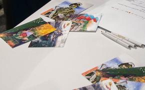 Лучшие рисунки конкурса Музея Победы стали открытками для бойцов СВО 