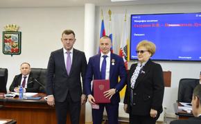 Депутат Краснодара был награжден медалью «За укрепление боевого содружества» 