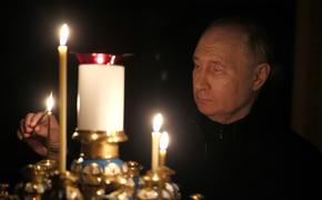 Путин поставил свечу за упокой погибших в результате теракта в Подмосковье