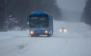 В Хабаровском крае из-за снега ограничили движение автобусов