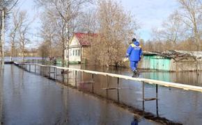 Вода в реке Тихвинке подтопила 90 участков на территории Ленобласти