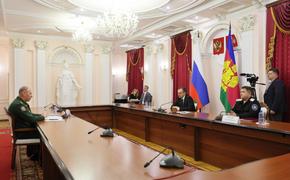 Губернатор Кубани провел рабочую встречу с военным комиссаром региона