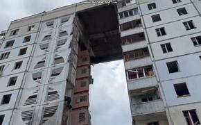 В Белгороде обрушился подъезд 10-этажного дома