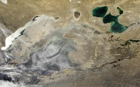Аральское море продолжает превращаться в пустыню