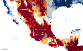 Истощение грунтовых вод показывают глубины «экстремальной» засухи в Мексике