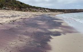 Розовый песок в Австралии свидетельствуют о существовании неизвестных гор
