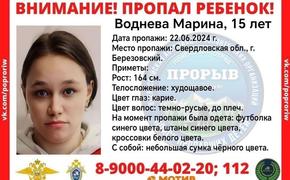 Под Екатеринбургом четвертые сутки ищут 15-летнюю девочку Марину Водневу 