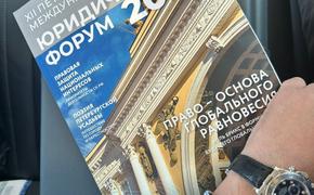  В Санкт-Петербурге проходит международный юридический форум