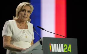 Марин Ле Пен проголосовала на досрочных выборах в Национальное собрание