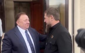 Кадыров впервые встретился с Калиматовым на территории Ингушетии